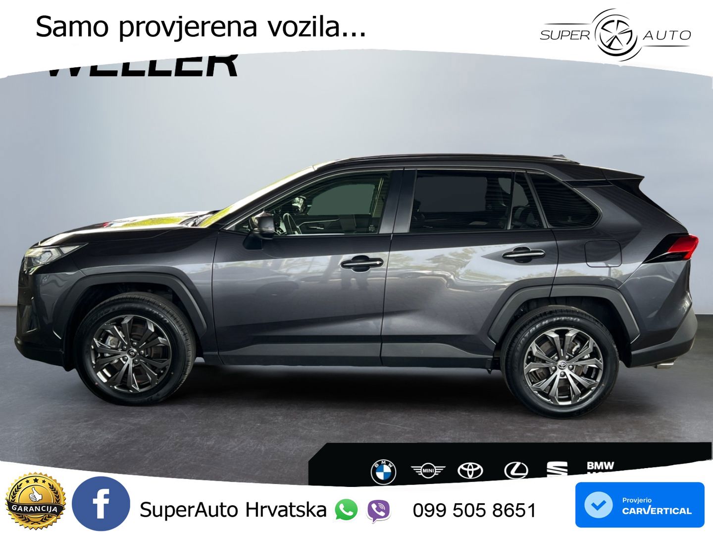 Toyota RAV4 2.5 (218 KS) Hybrid eCVT Team D LED+GR SJED+ACC