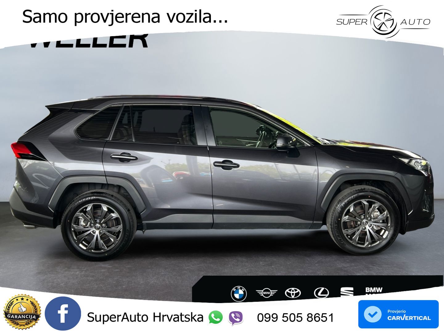Toyota RAV4 2.5 (218 KS) Hybrid eCVT Team D LED+GR SJED+ACC