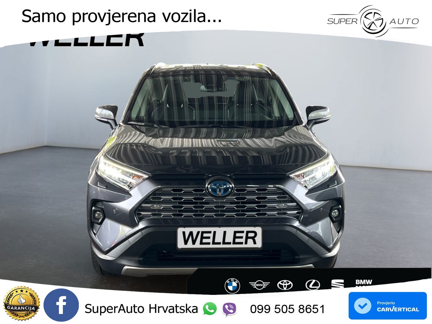 Toyota RAV4 2.5 (218 KS) Hybrid eCVT Team D LED+GR SJED+ACC