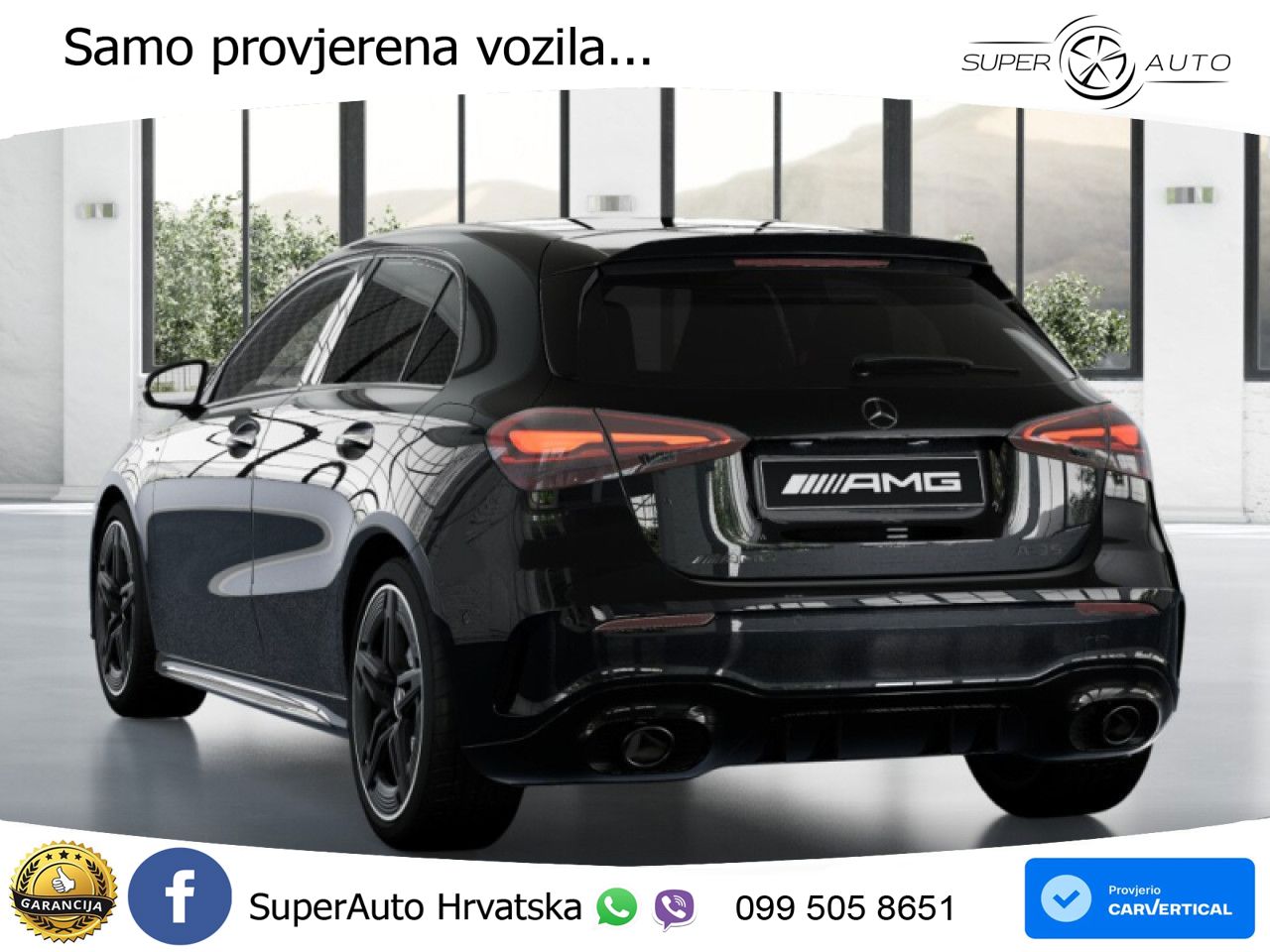 Mercedes-Benz AMG A 35 4MATIC AMG SPEEDSHIFT DCT ACC+GR SJED+360+PANO