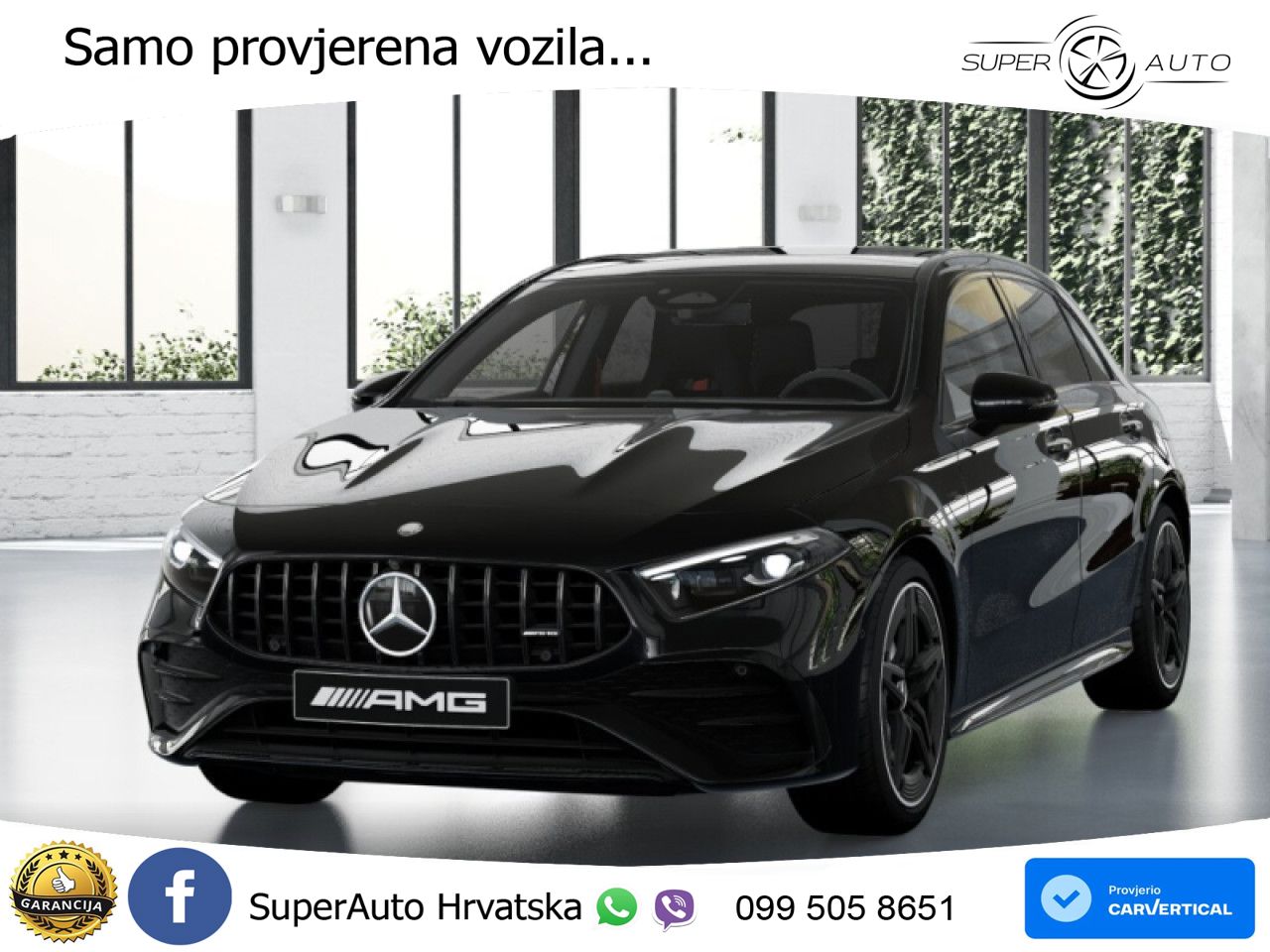 Mercedes-Benz AMG A 35 4MATIC AMG SPEEDSHIFT DCT ACC+GR SJED+360+PANO
