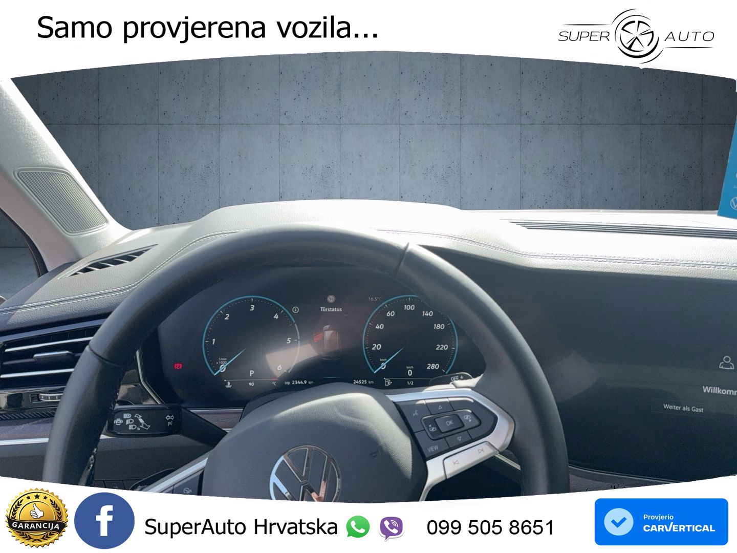 Volkswagen Touareg 3.0 V6 TDI (231 KS) 4MOTION Tiptronic ZRAČNI+ACC+GR SJED+KAM