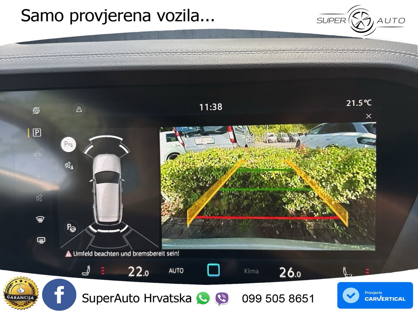 Volkswagen Touareg 3.0 V6 TDI (231 KS) 4MOTION Tiptronic ZRAČNI+ACC+GR SJED+KAM