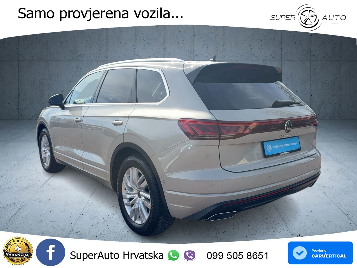 Volkswagen Touareg 3.0 V6 TDI (231 KS) 4MOTION Tiptronic ZRAČNI+ACC+GR SJED+KAM