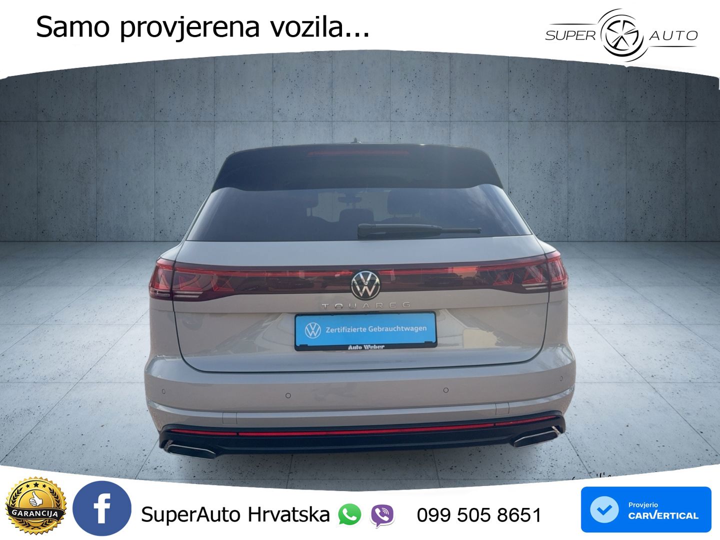 Volkswagen Touareg 3.0 V6 TDI (231 KS) 4MOTION Tiptronic ZRAČNI+ACC+GR SJED+KAM
