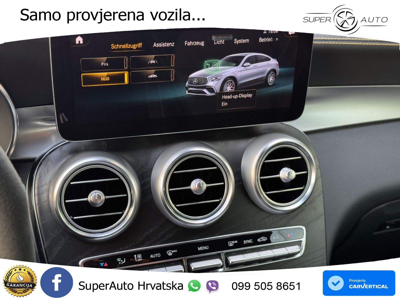 Mercedes GLC Coupe AMG 63 S V8 (510 KS) 4MATIC+ MCT LED+GR SJED+ACC