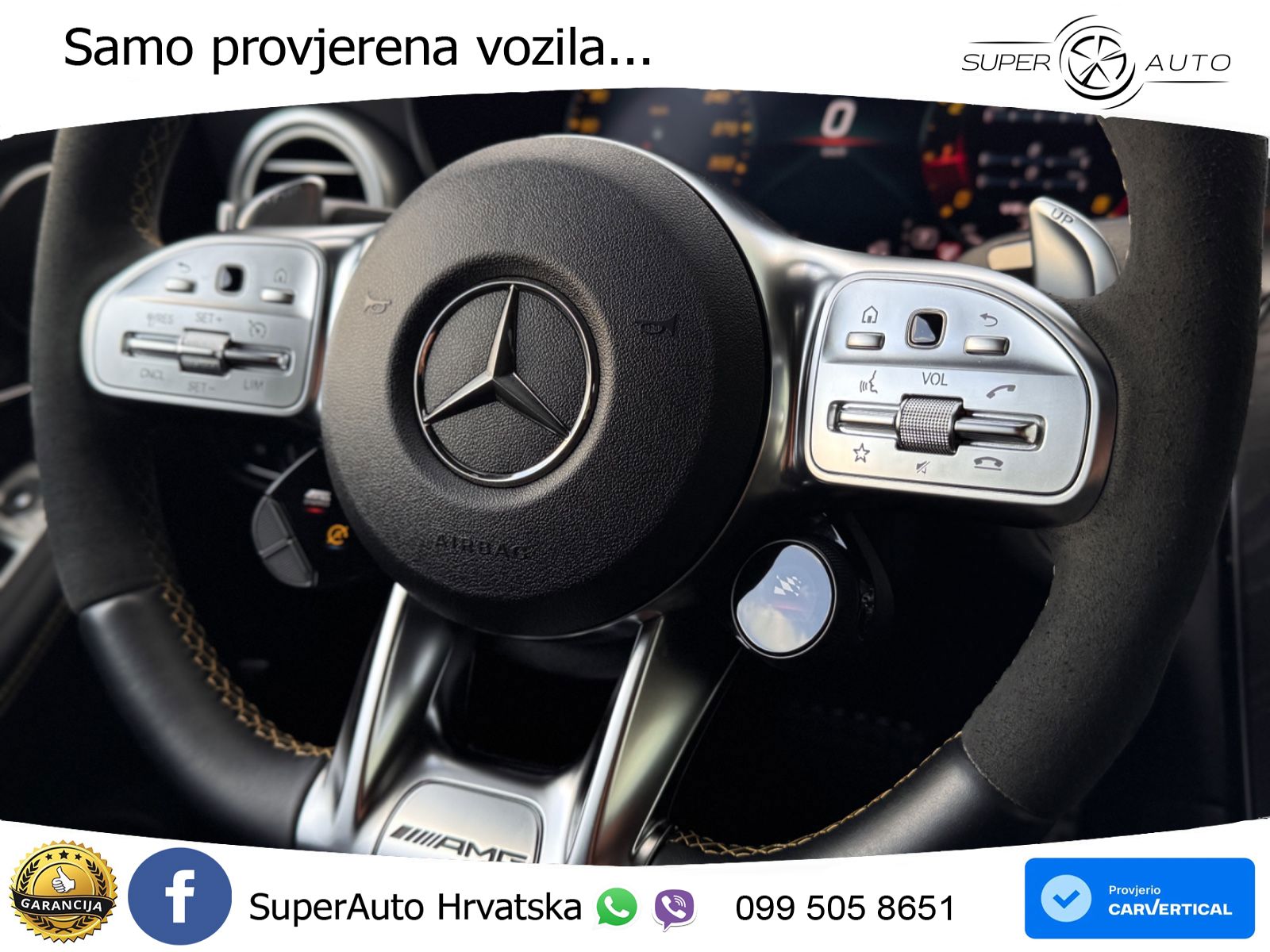 Mercedes GLC Coupe AMG 63 S V8 (510 KS) 4MATIC+ MCT LED+GR SJED+ACC