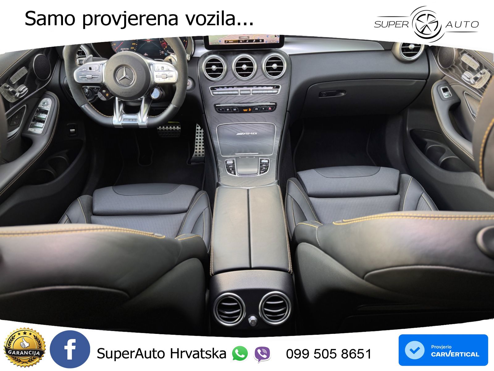 Mercedes GLC Coupe AMG 63 S V8 (510 KS) 4MATIC+ MCT LED+GR SJED+ACC