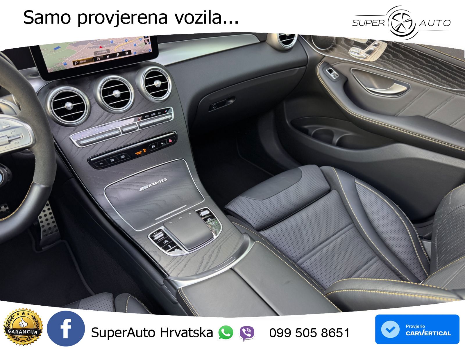 Mercedes GLC Coupe AMG 63 S V8 (510 KS) 4MATIC+ MCT LED+GR SJED+ACC
