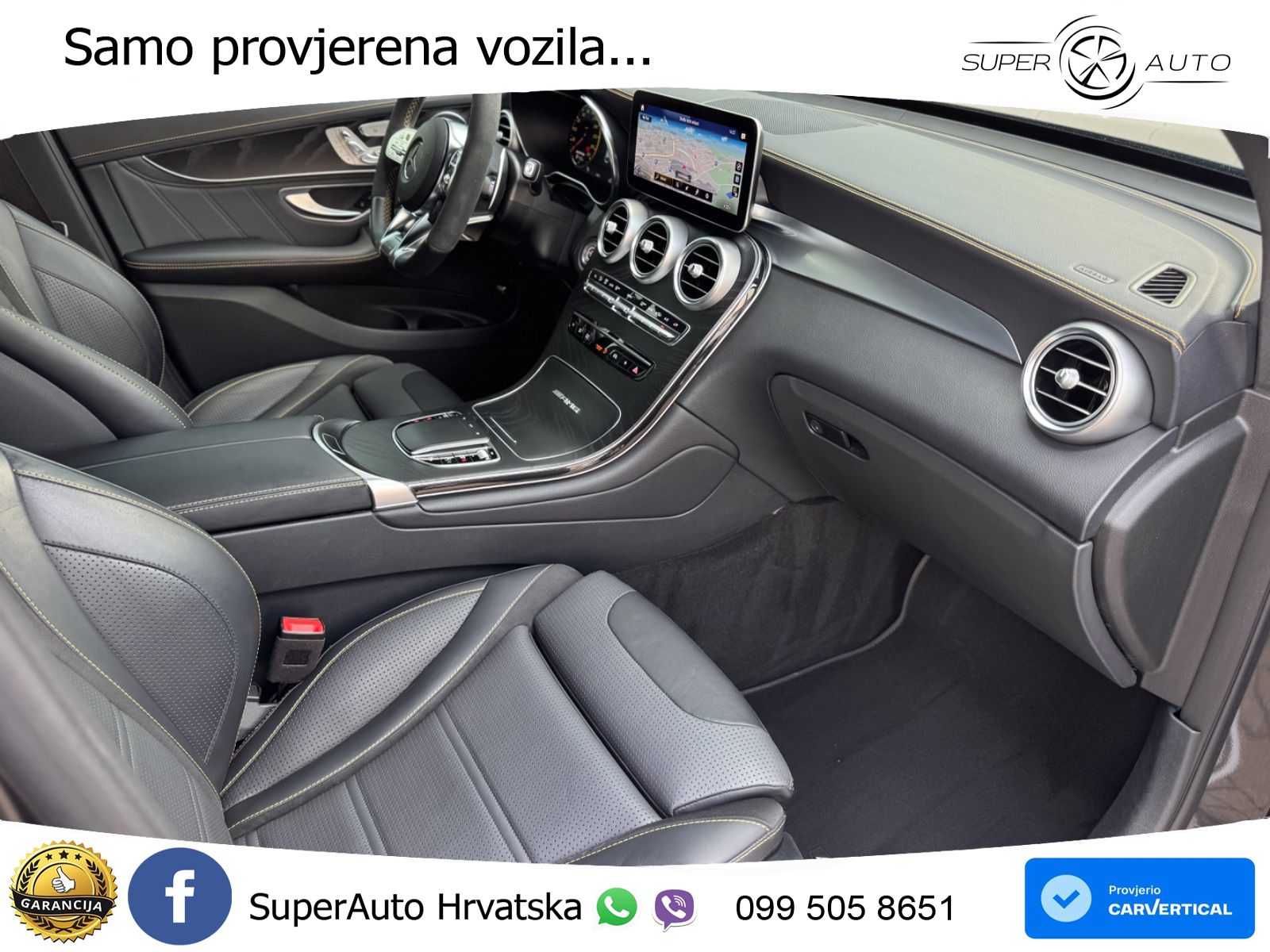 Mercedes GLC Coupe AMG 63 S V8 (510 KS) 4MATIC+ MCT LED+GR SJED+ACC