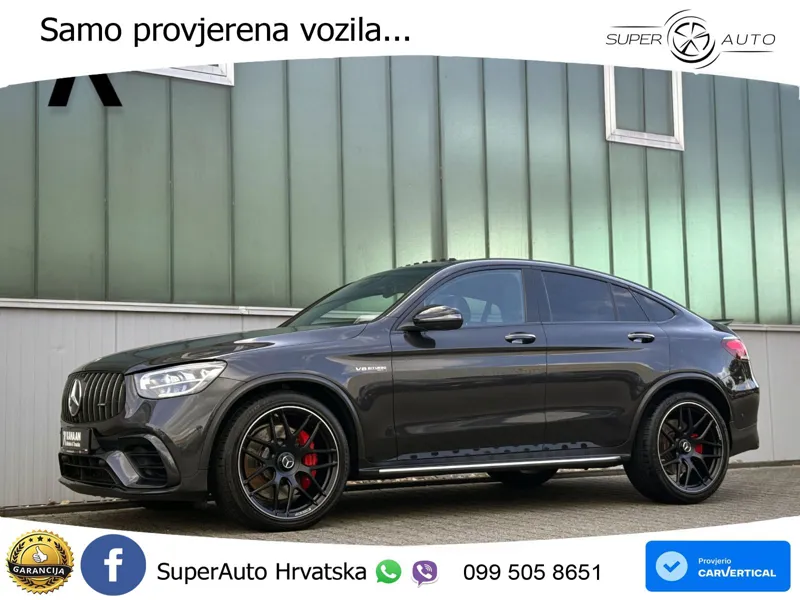 Mercedes GLC Coupe AMG 63 S V8 (510 KS) 4MATIC+ MCT LED+GR SJED+ACC