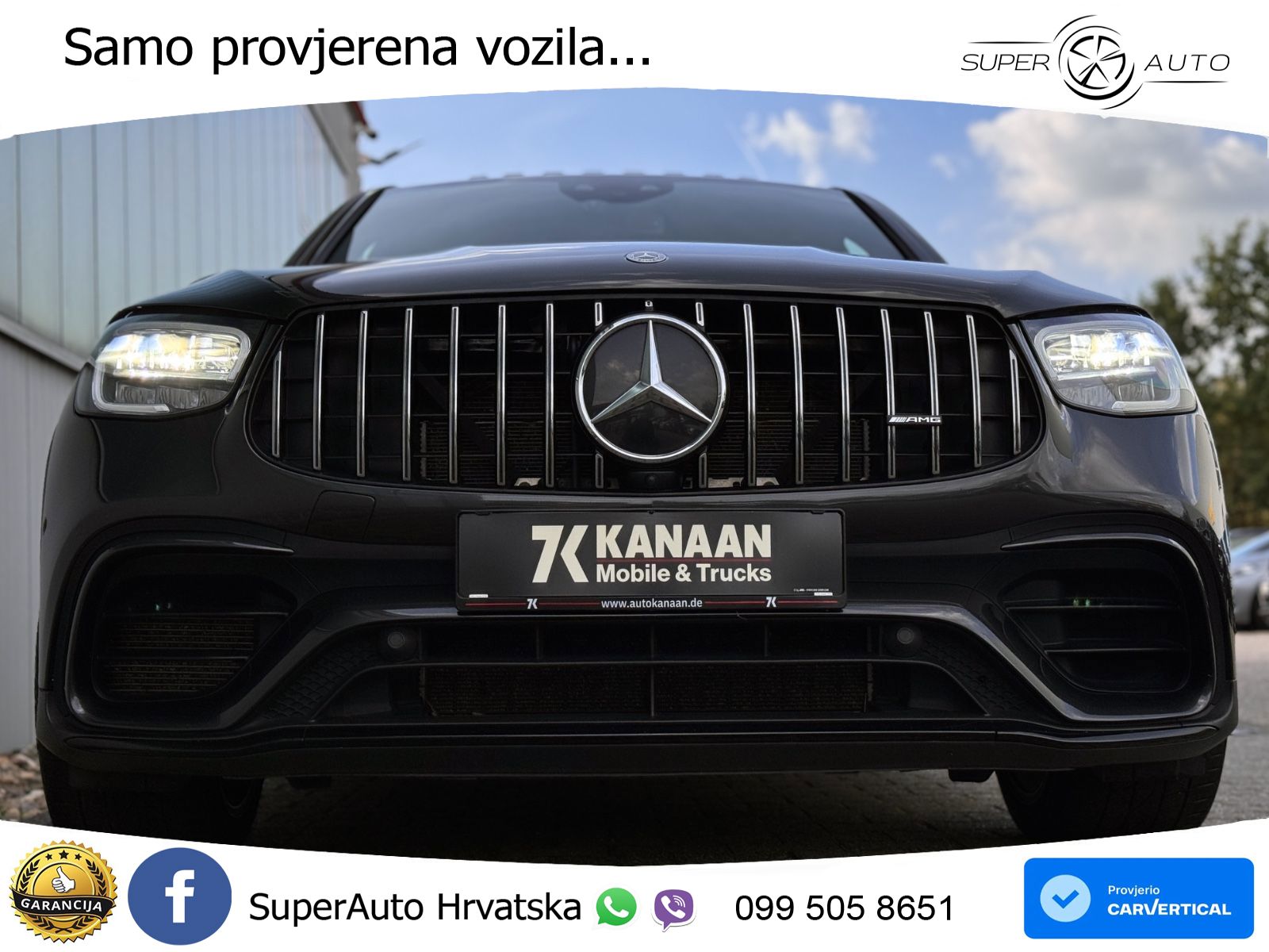 Mercedes GLC Coupe AMG 63 S V8 (510 KS) 4MATIC+ MCT LED+GR SJED+ACC