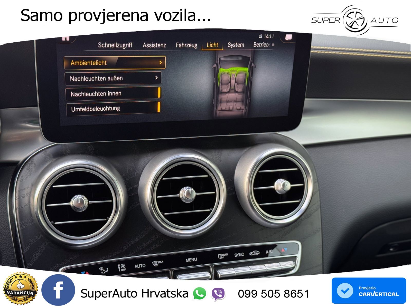 Mercedes GLC Coupe AMG 63 S V8 (510 KS) 4MATIC+ MCT LED+GR SJED+ACC