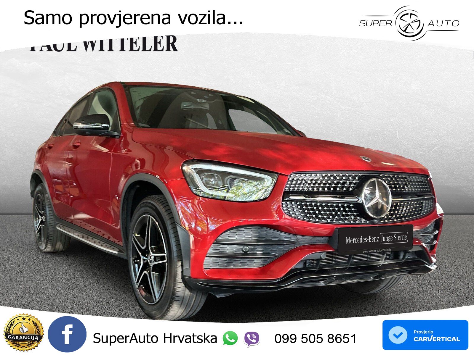 Mercedes GLC Coupe 300e (320 KS) 4MATIC 9G-TRONIC AMG LED+GR SJED+ACC