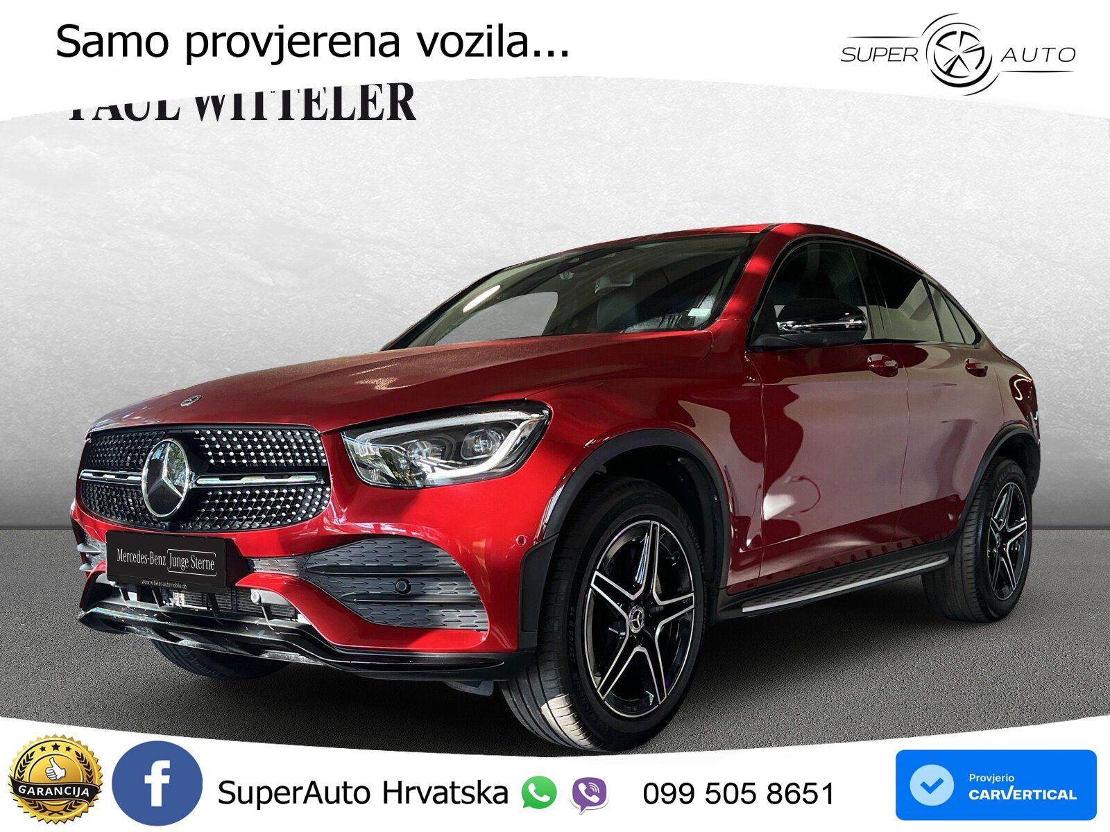 Mercedes GLC Coupe 300e (320 KS) 4MATIC 9G-TRONIC AMG LED+GR SJED+ACC