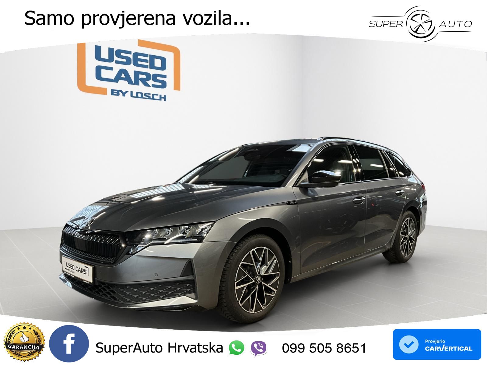 Škoda Octavia Combi 1.5 TSI (150 KS) DSG SportLine
