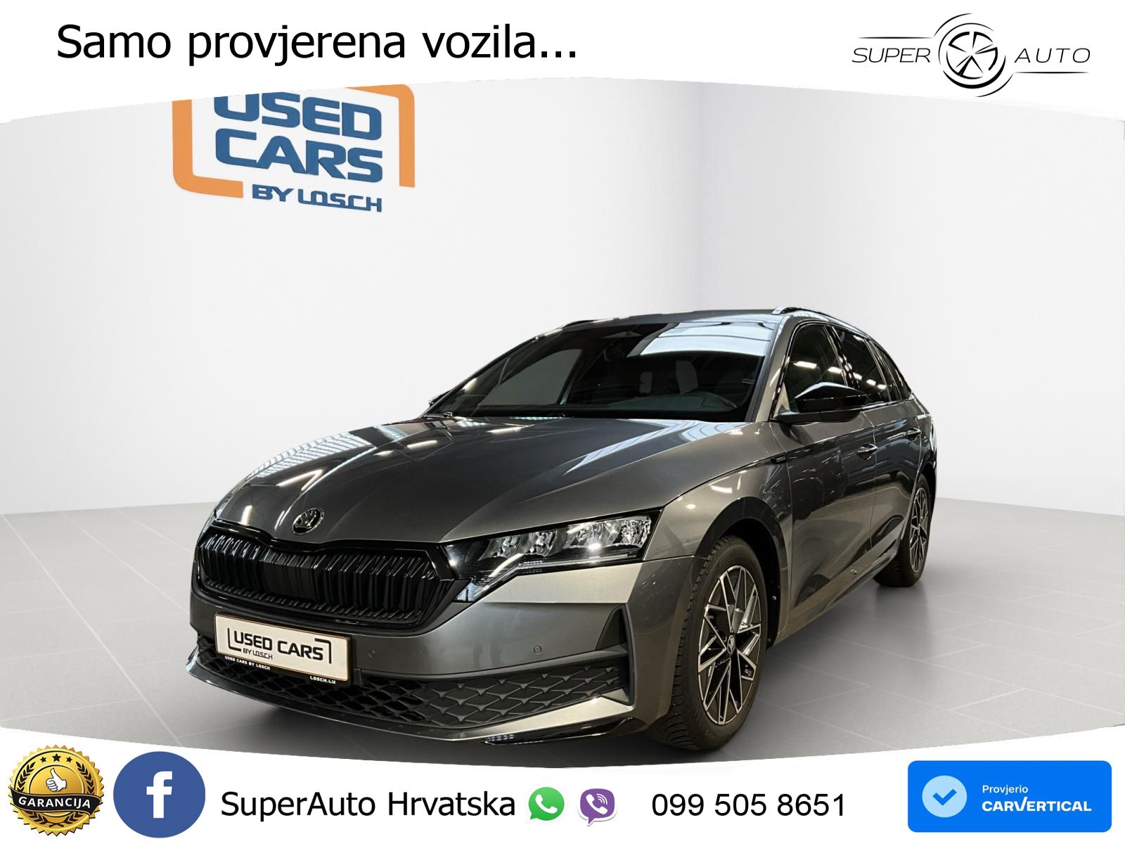 Škoda Octavia Combi 1.5 TSI (150 KS) DSG SportLine