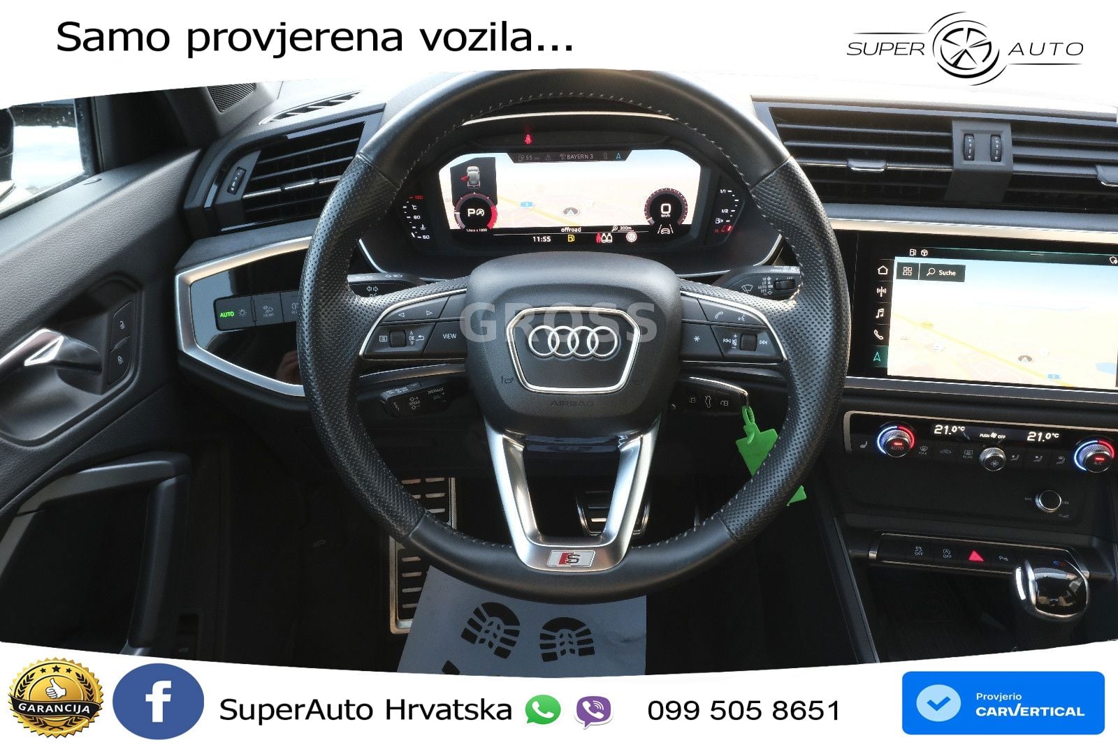 Audi Q3 40 TDI (190 KS) quattro S tronic MATRIX+GR SJED+KAM