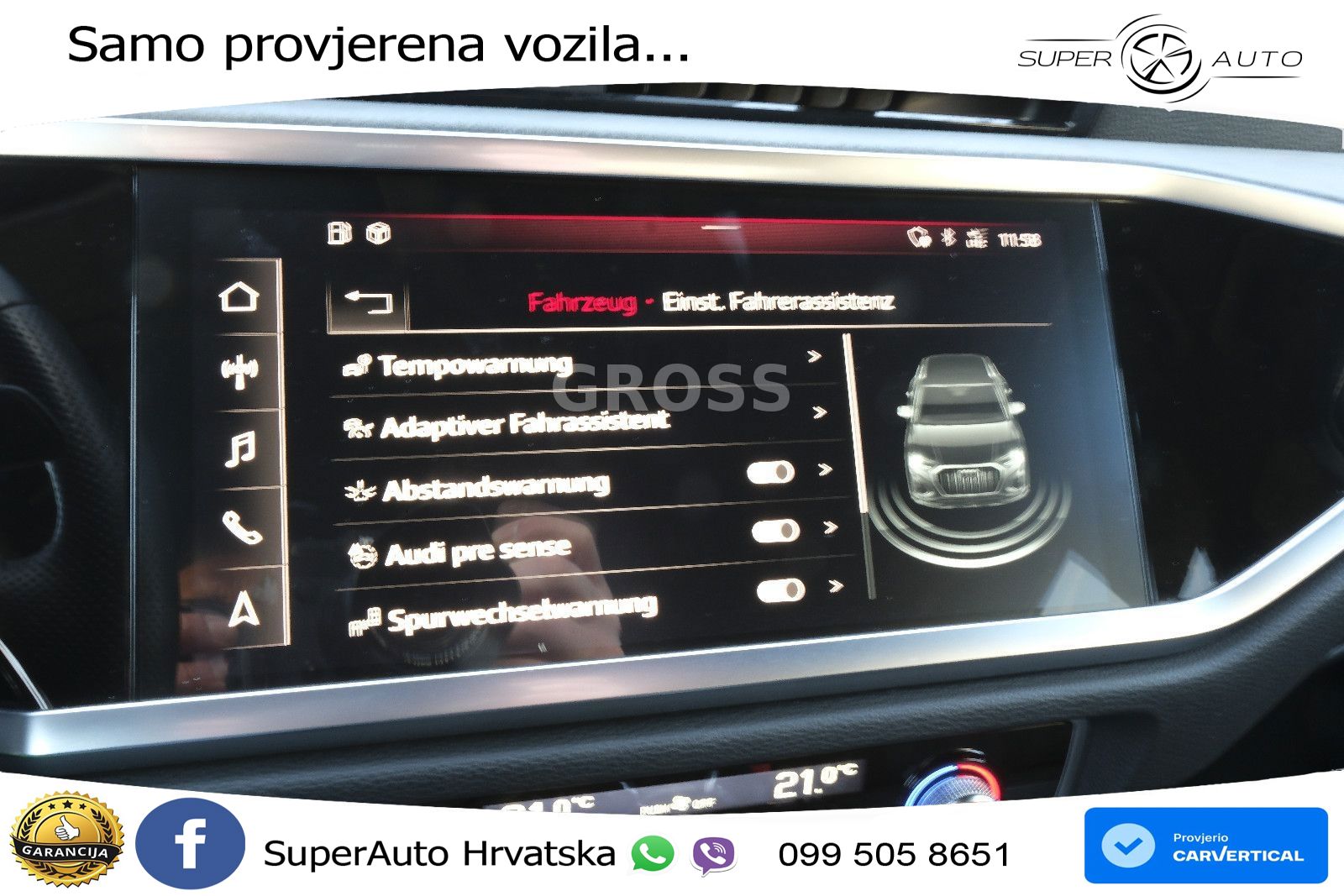 Audi Q3 40 TDI (190 KS) quattro S tronic MATRIX+GR SJED+KAM