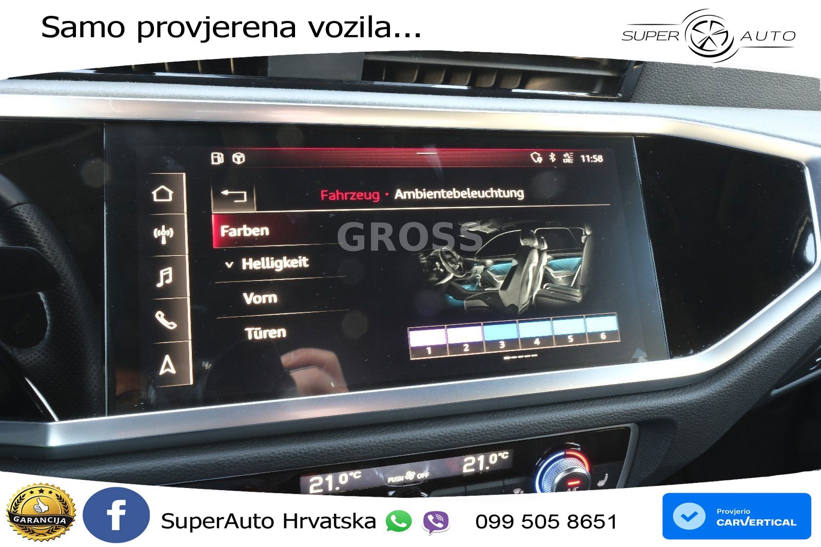 Audi Q3 40 TDI (190 KS) quattro S tronic MATRIX+GR SJED+KAM