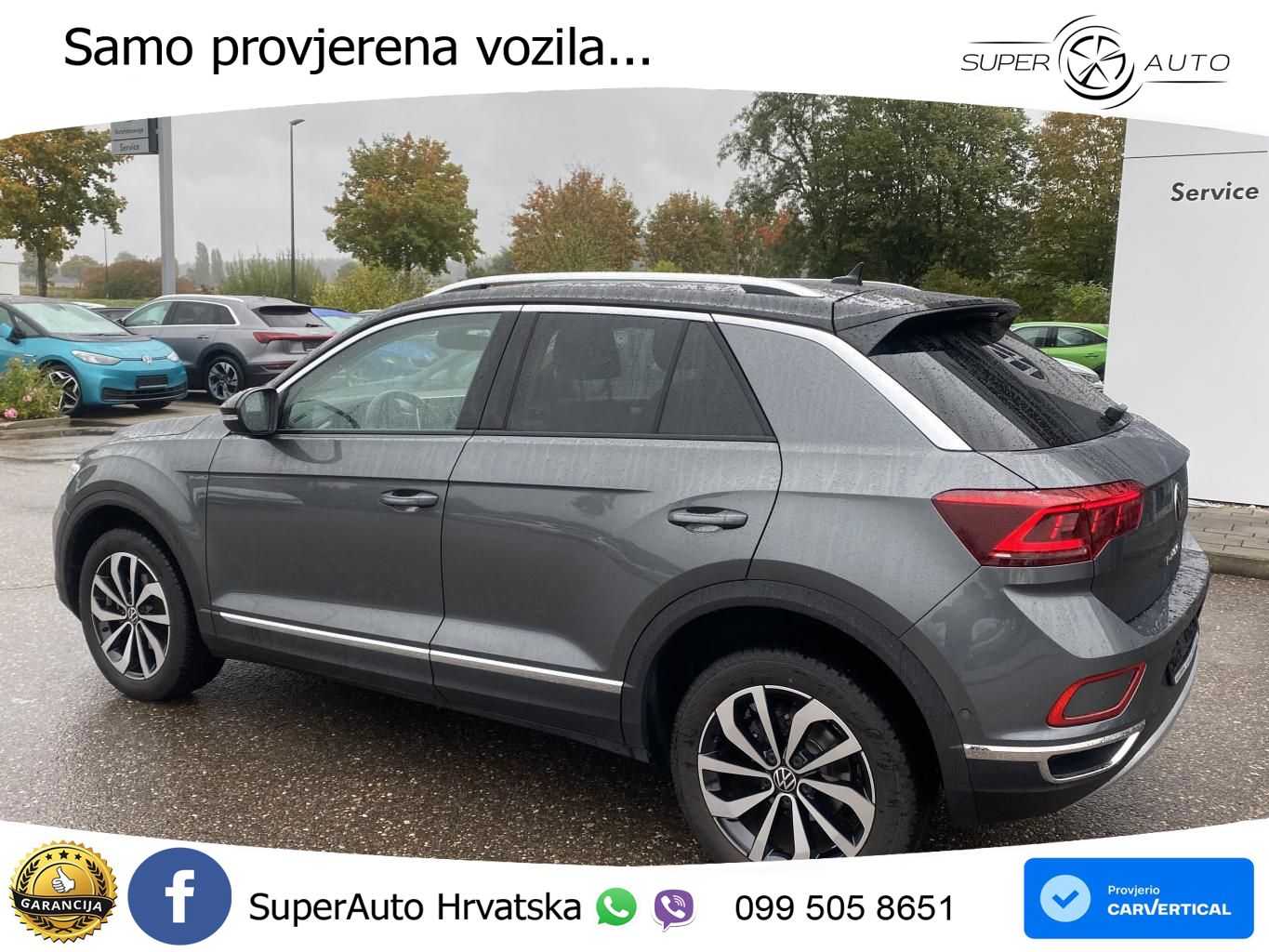 Volkswagen T-Roc 1.5 TSI (150 KS) DSG LED+GR SJED+ACC