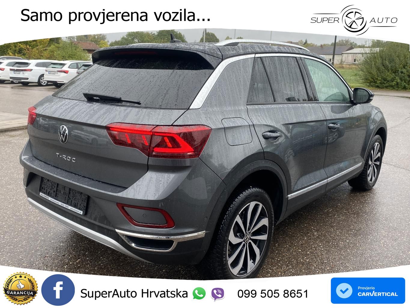 Volkswagen T-Roc 1.5 TSI (150 KS) DSG LED+GR SJED+ACC