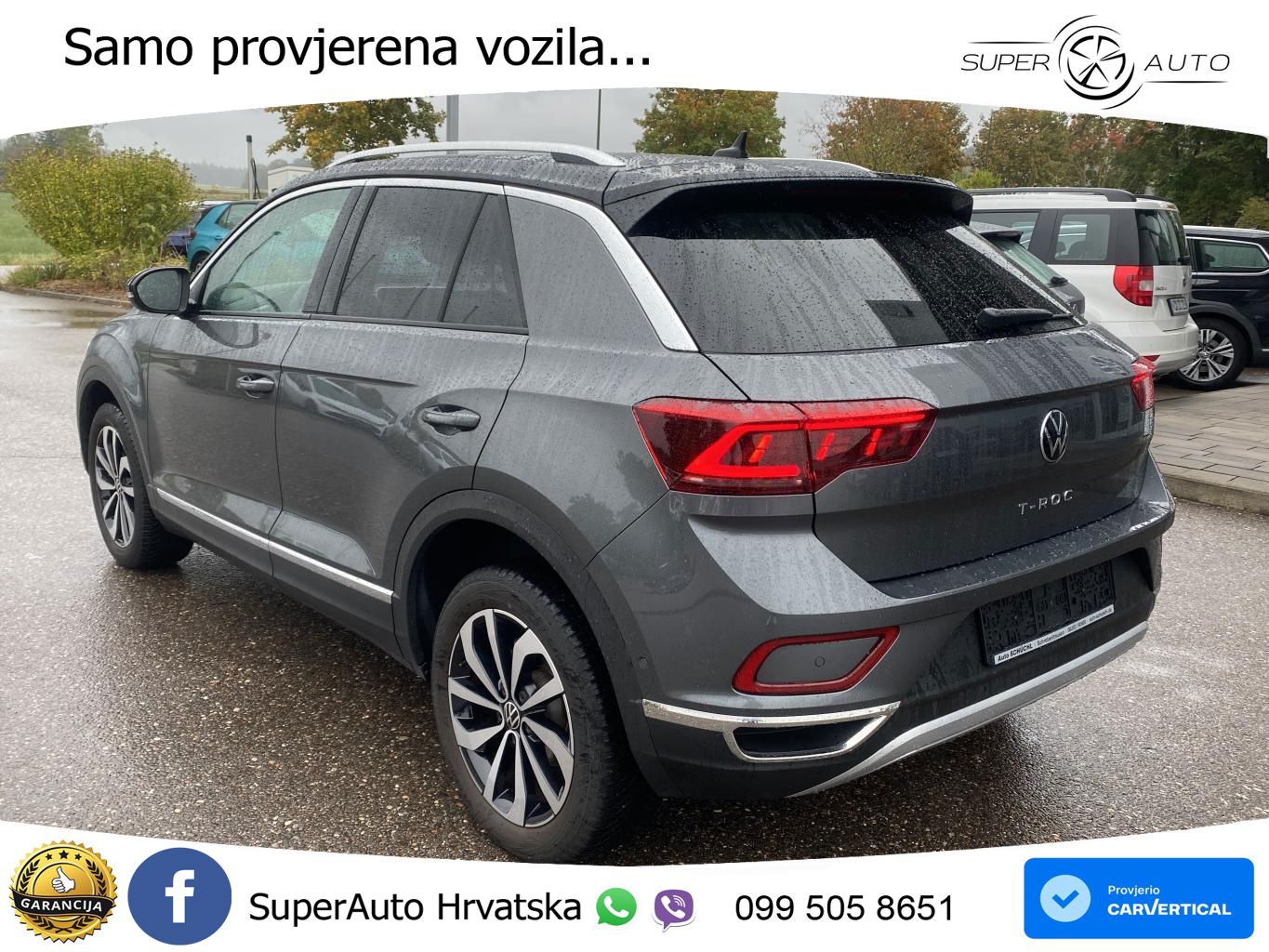 Volkswagen T-Roc 1.5 TSI (150 KS) DSG LED+GR SJED+ACC