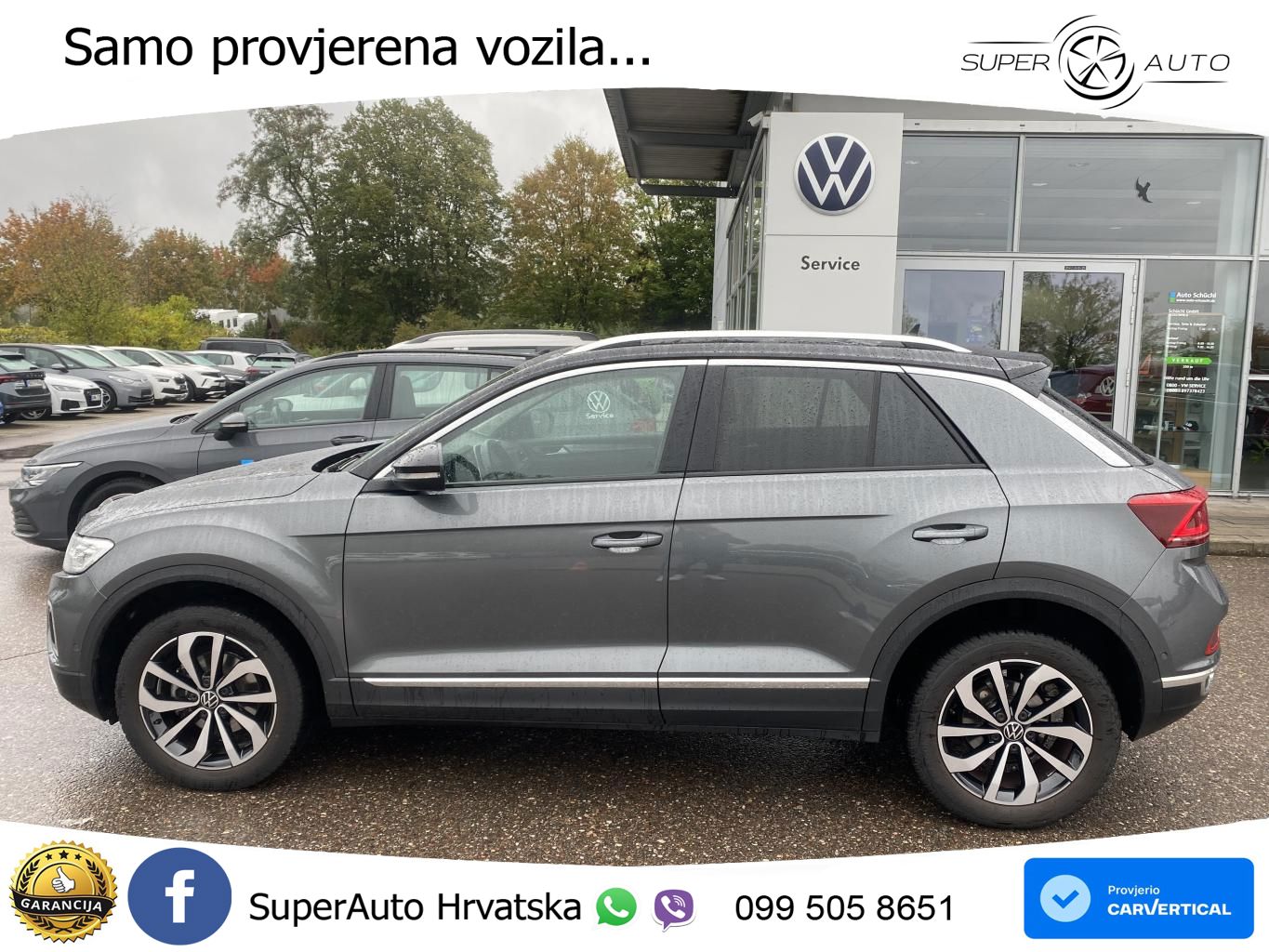 Volkswagen T-Roc 1.5 TSI (150 KS) DSG LED+GR SJED+ACC