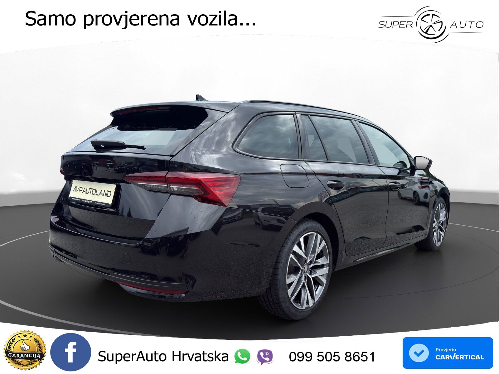 Škoda Octavia Combi 2.0 TDI (150 KS) DSG SportLine LED+GR SJED+ACC