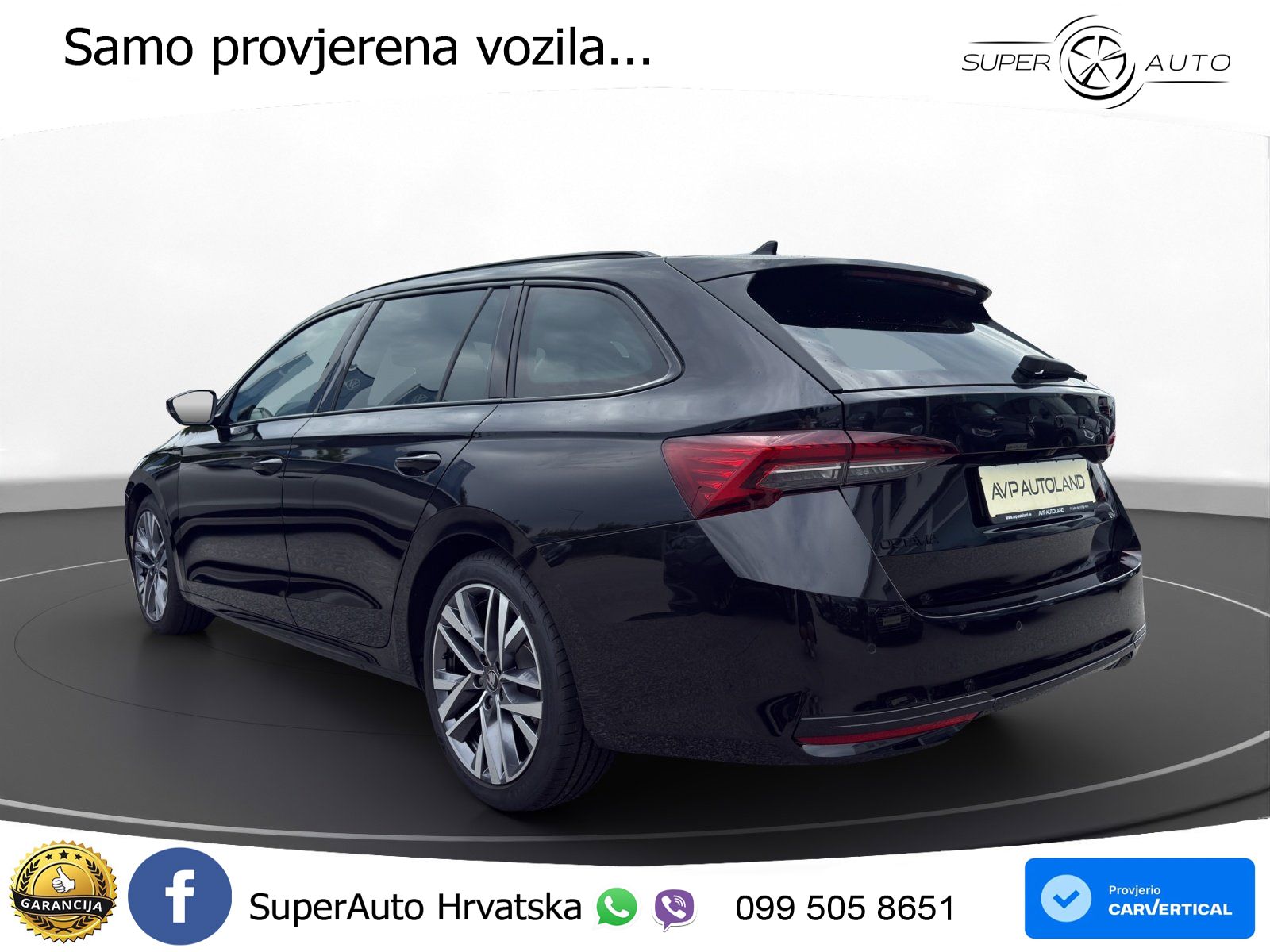 Škoda Octavia Combi 2.0 TDI (150 KS) DSG SportLine LED+GR SJED+ACC