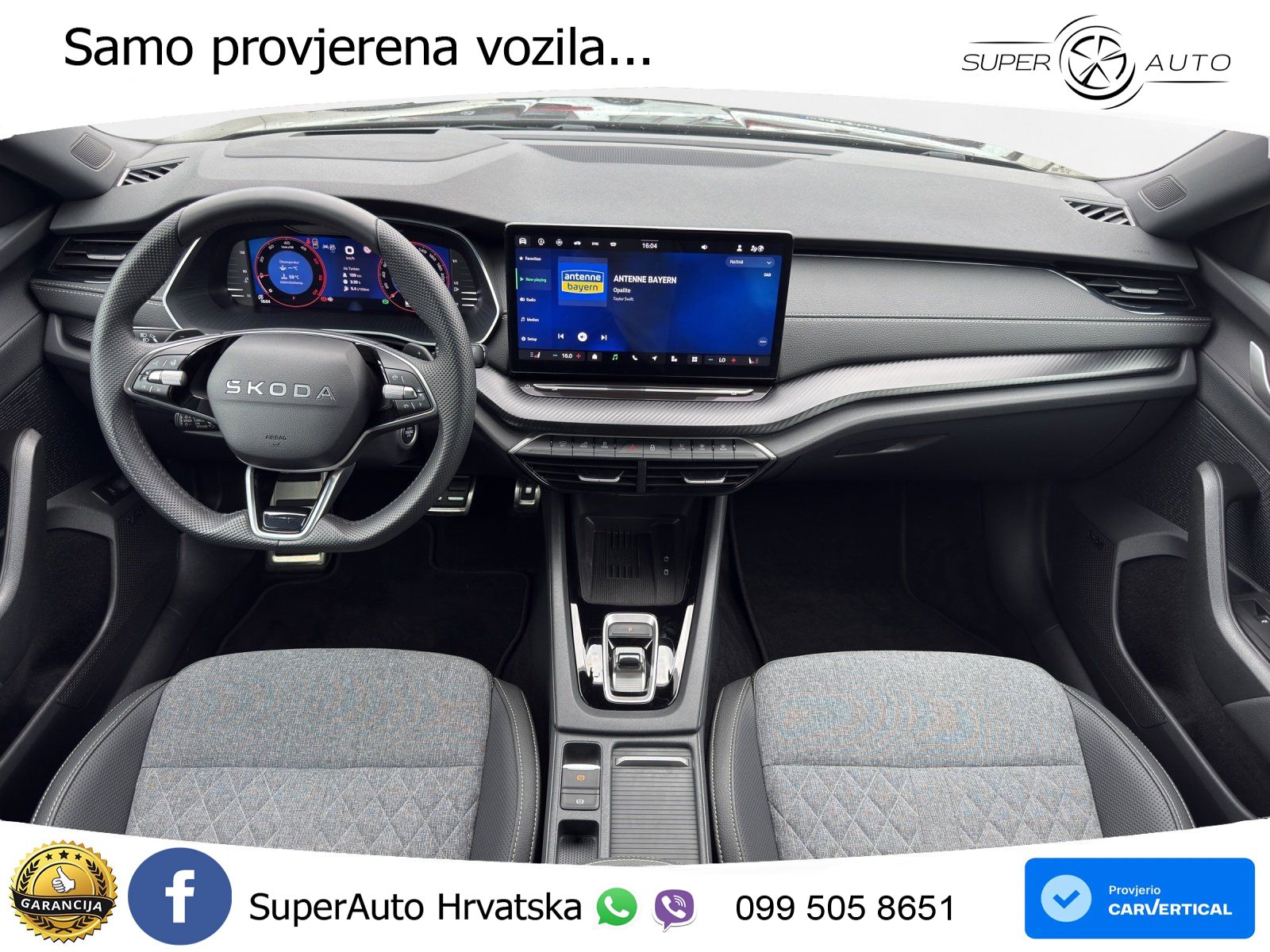 Škoda Octavia Combi 2.0 TDI (150 KS) DSG SportLine LED+GR SJED+ACC