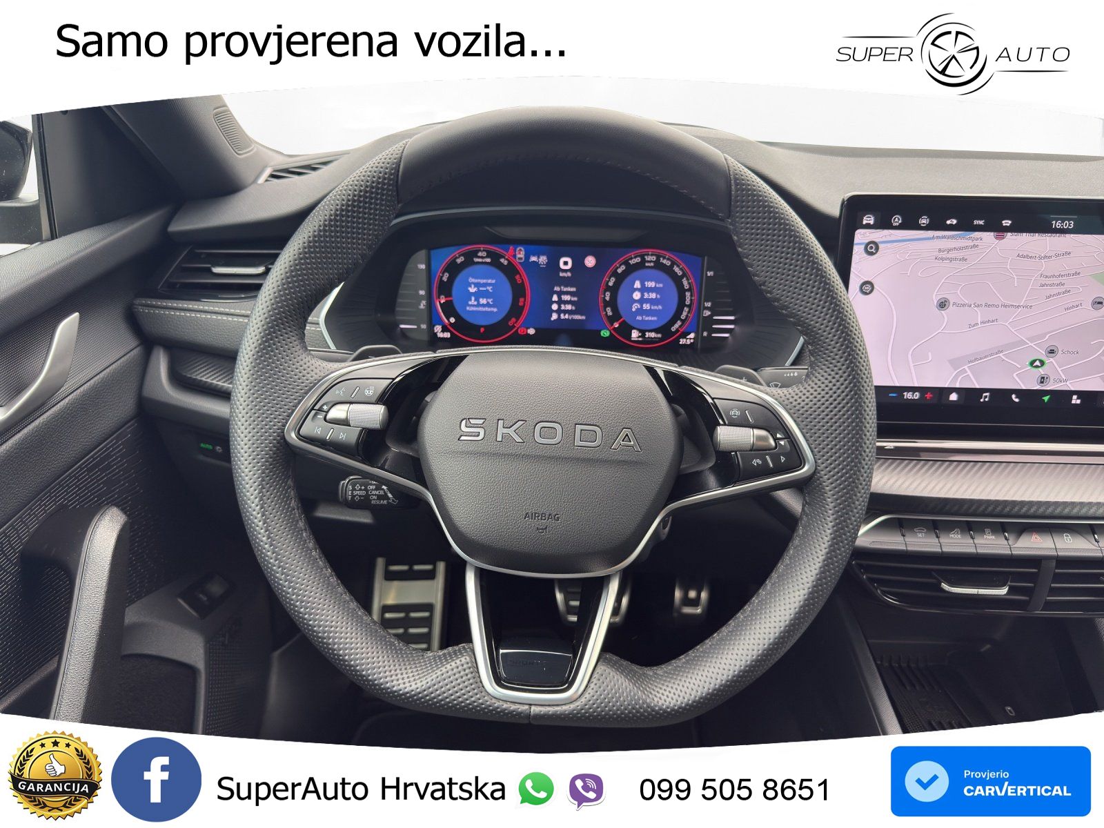 Škoda Octavia Combi 2.0 TDI (150 KS) DSG SportLine LED+GR SJED+ACC