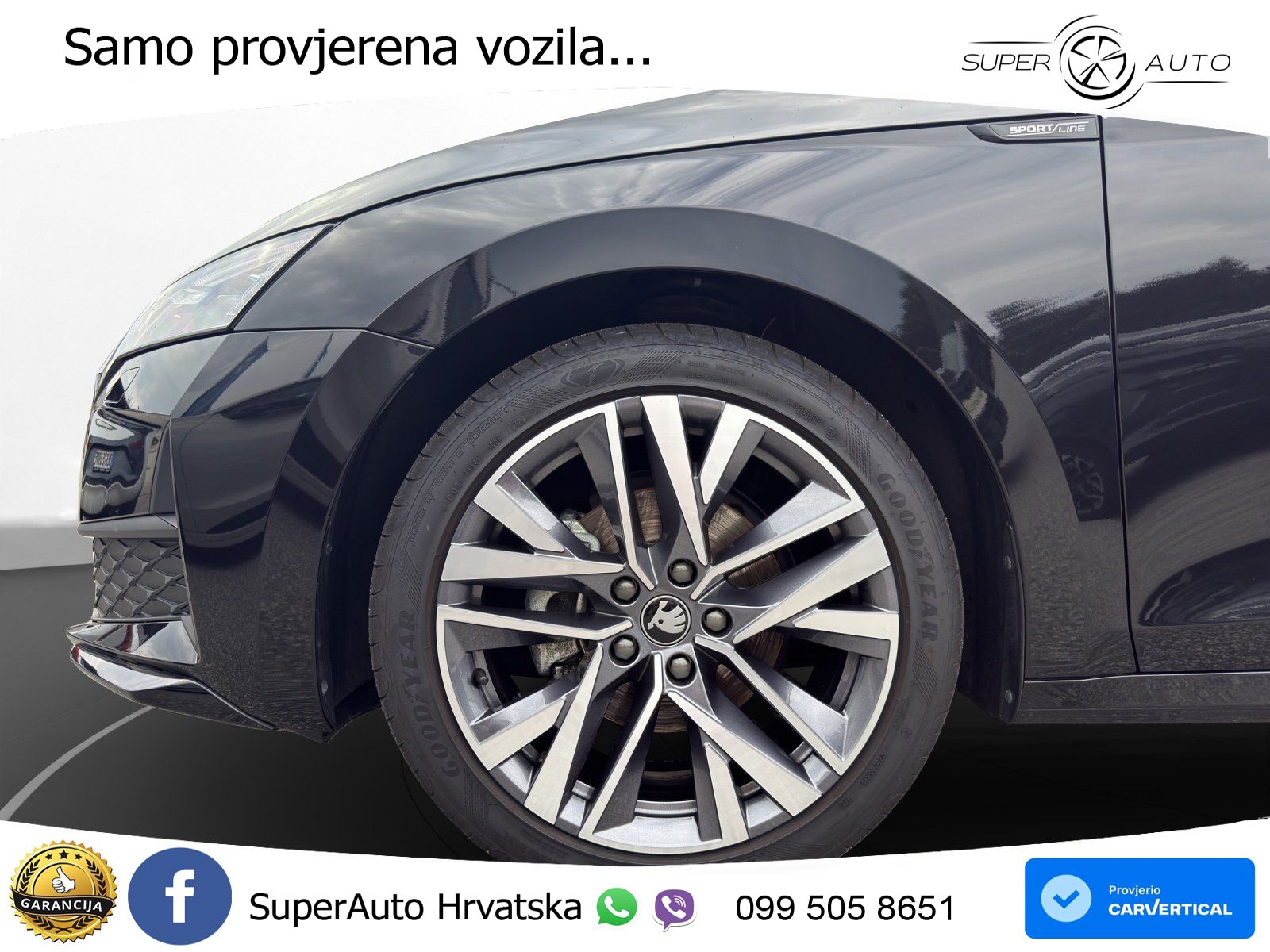 Škoda Octavia Combi 2.0 TDI (150 KS) DSG SportLine LED+GR SJED+ACC