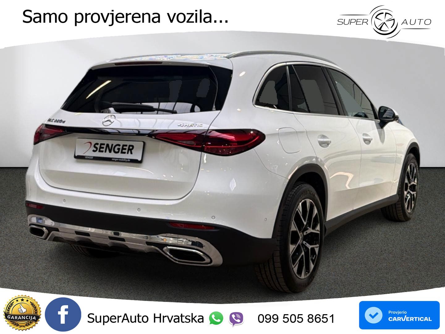 Mercedes GLC 220d (197 KS) 4MATIC 9G-TRONIC Avantgarde LED+GR SJED+ACC