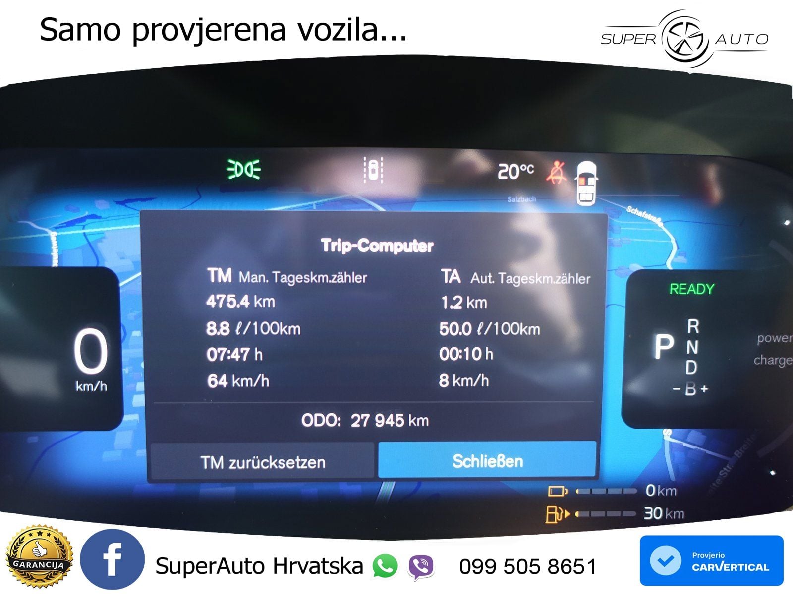 Volvo XC90 2.0 T8 AWD Automatic LED+GR SJED+ACC