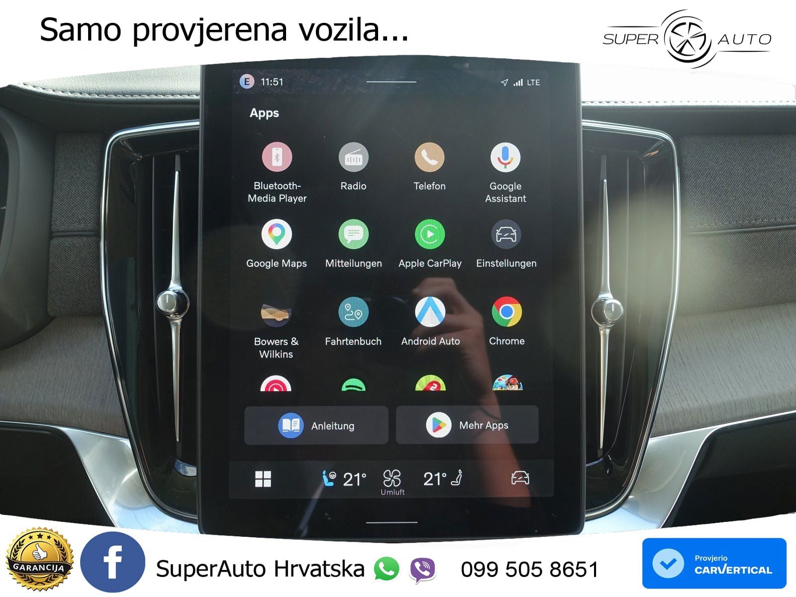 Volvo XC90 2.0 T8 AWD Automatic LED+GR SJED+ACC