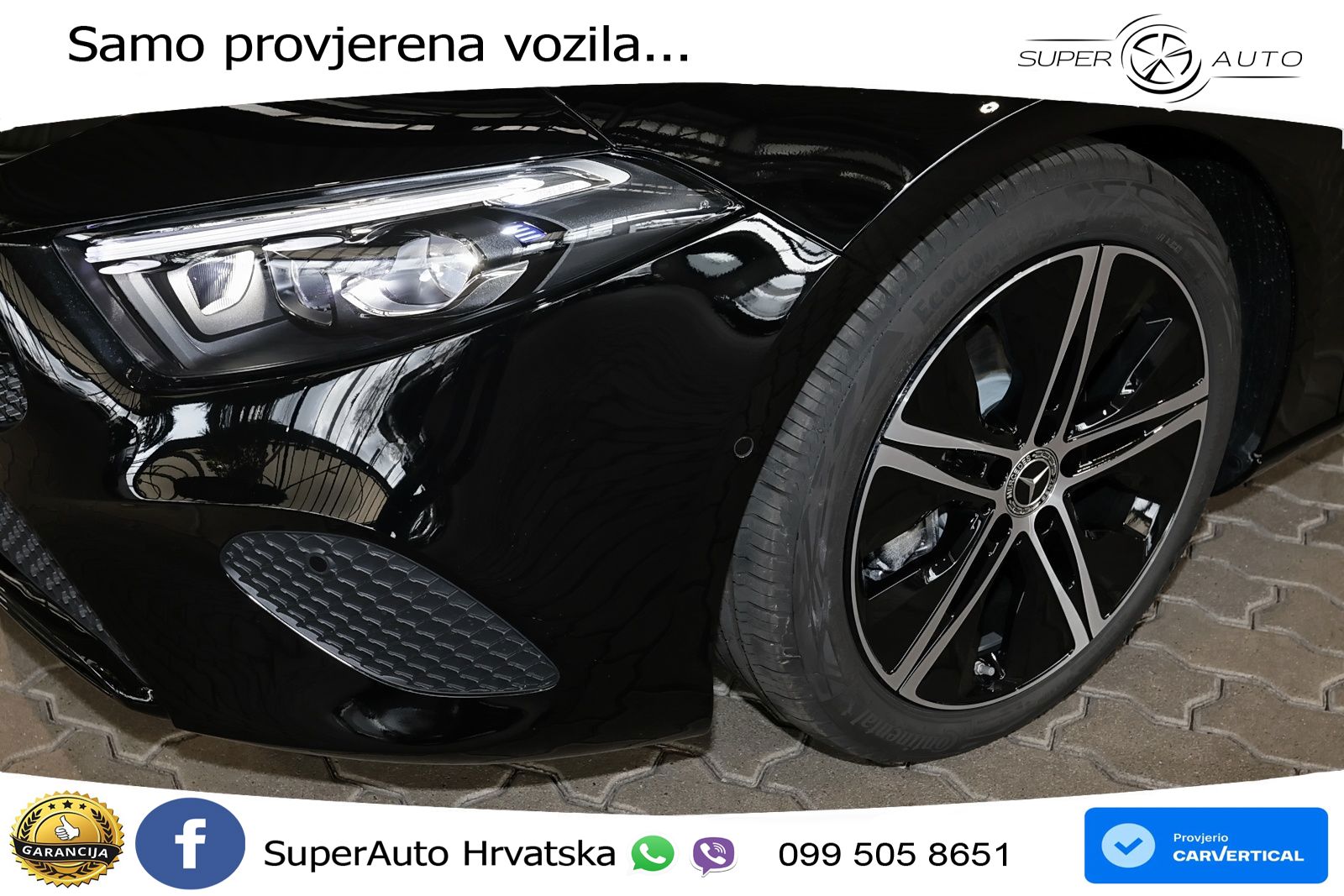 Mercedes-Benz A 200 7G-DCT LED+GR SJED+ACC