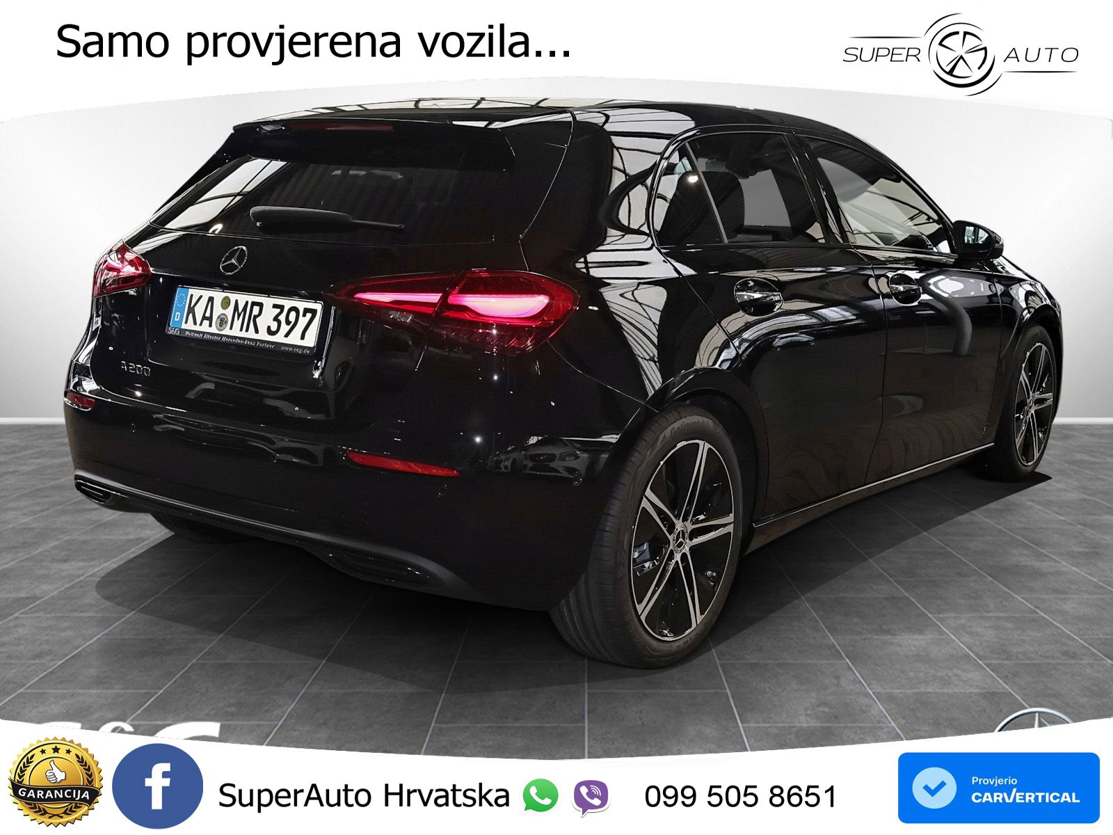 Mercedes-Benz A 200 7G-DCT LED+GR SJED+ACC