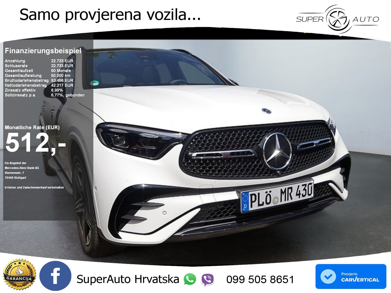 Mercedes GLC 220d (197 KS) 4MATIC 9G-TRONIC AMG ACC+GR SJED+360+PANO