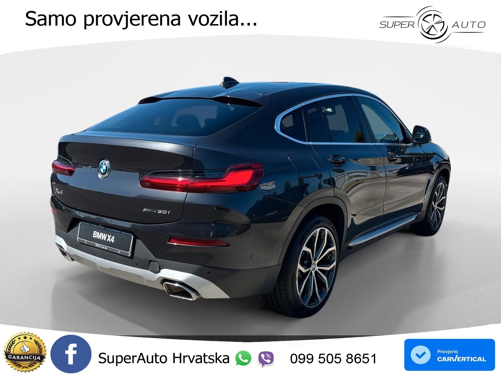 BMW X4 30i (245 KS) xDrive Steptronic