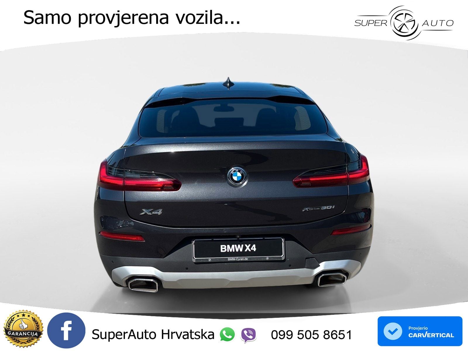 BMW X4 30i (245 KS) xDrive Steptronic