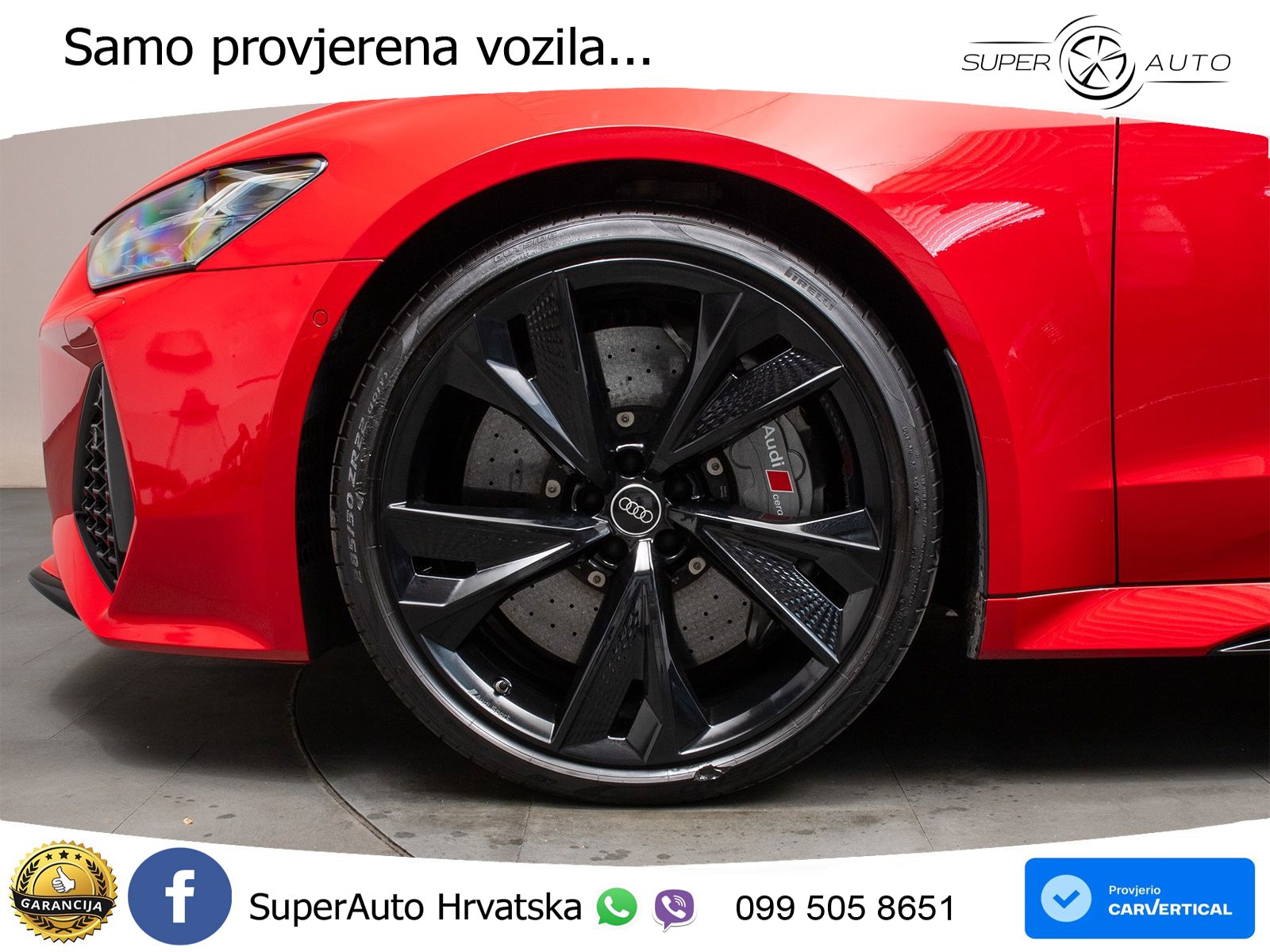 Audi RS7 4.0 TFSI V8 (600 KS) quattro tiptronic LED+GR SJED+ACC