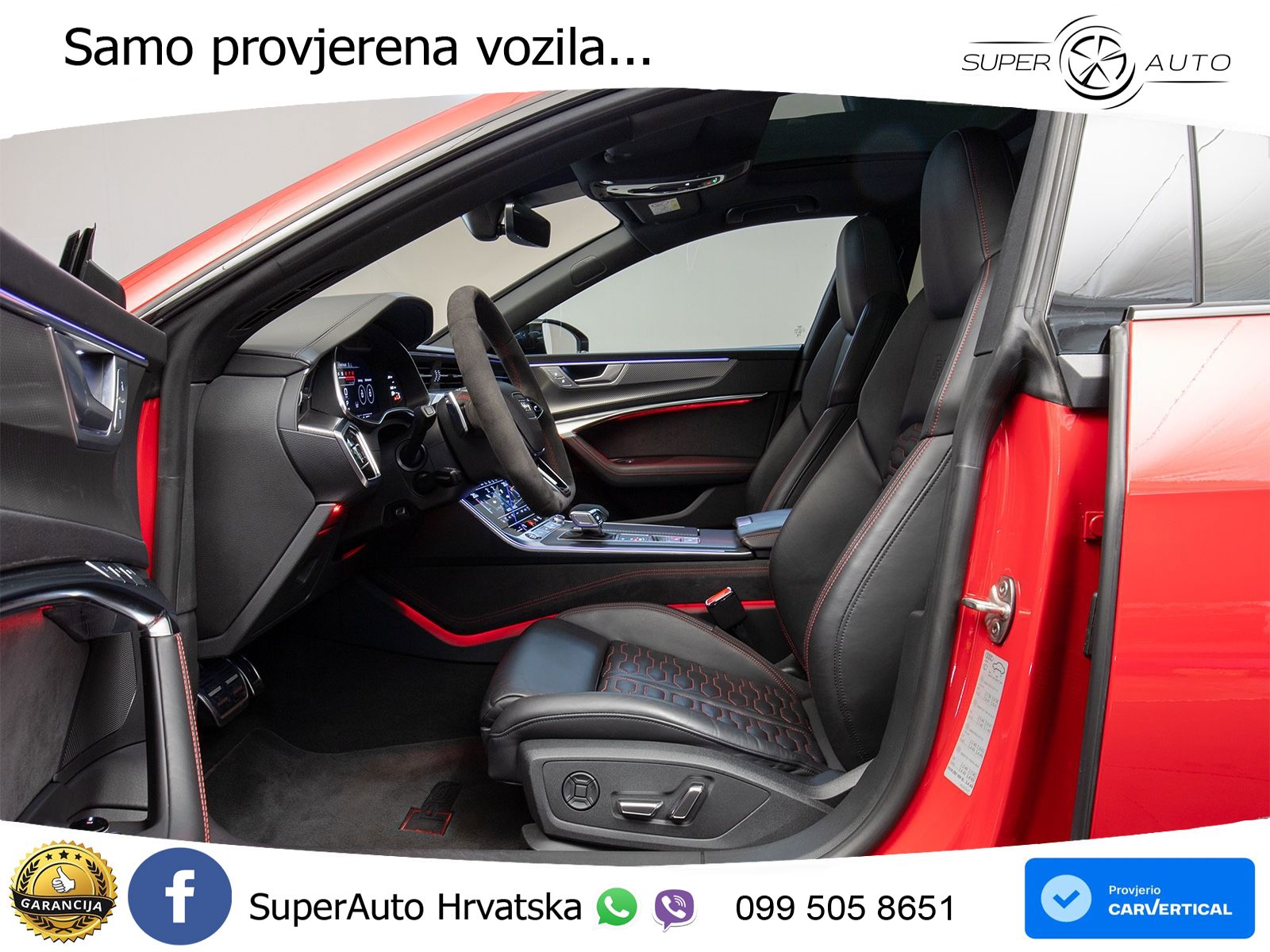 Audi RS7 4.0 TFSI V8 (600 KS) quattro tiptronic LED+GR SJED+ACC