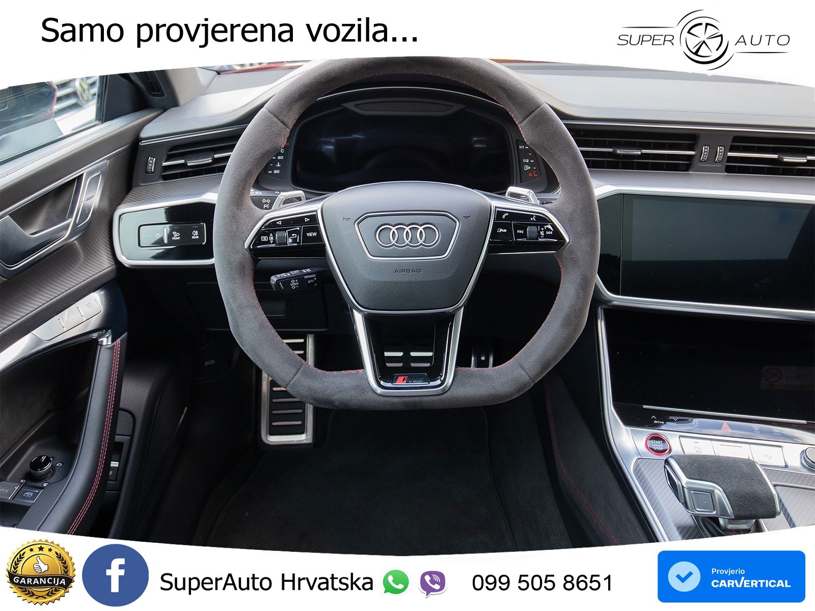 Audi RS7 4.0 TFSI V8 (600 KS) quattro tiptronic LED+GR SJED+ACC