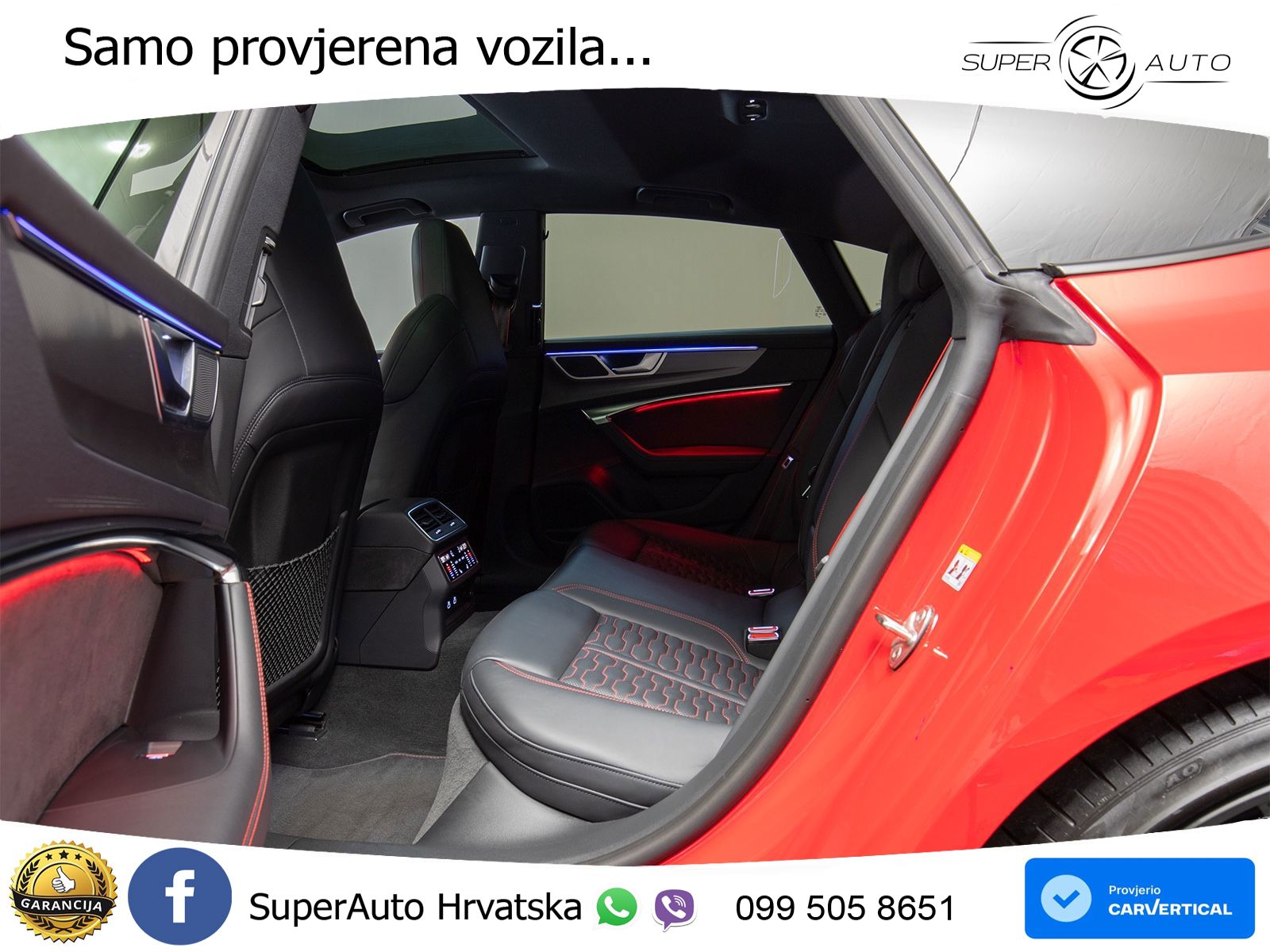 Audi RS7 4.0 TFSI V8 (600 KS) quattro tiptronic LED+GR SJED+ACC