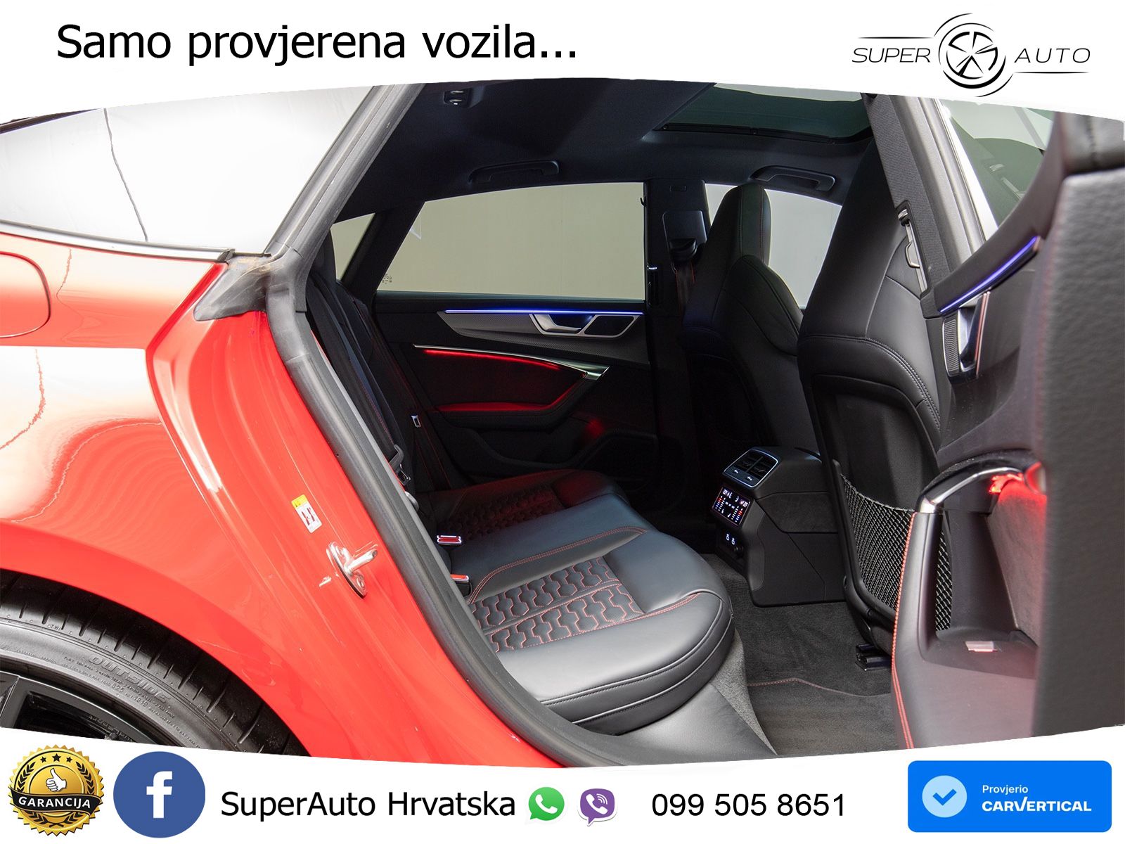 Audi RS7 4.0 TFSI V8 (600 KS) quattro tiptronic LED+GR SJED+ACC