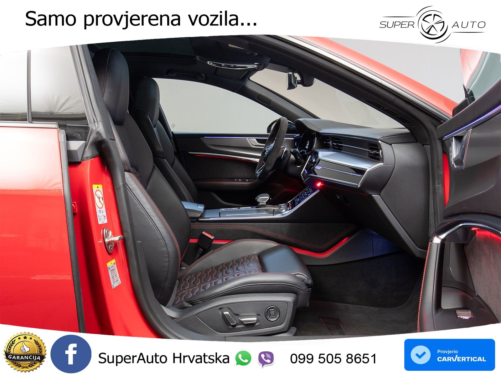 Audi RS7 4.0 TFSI V8 (600 KS) quattro tiptronic LED+GR SJED+ACC