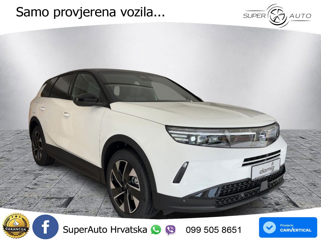 Opel Grandland 1.2 Turbo (145 KS) Hybrid eDCT GS LED+GR SJED+ACC