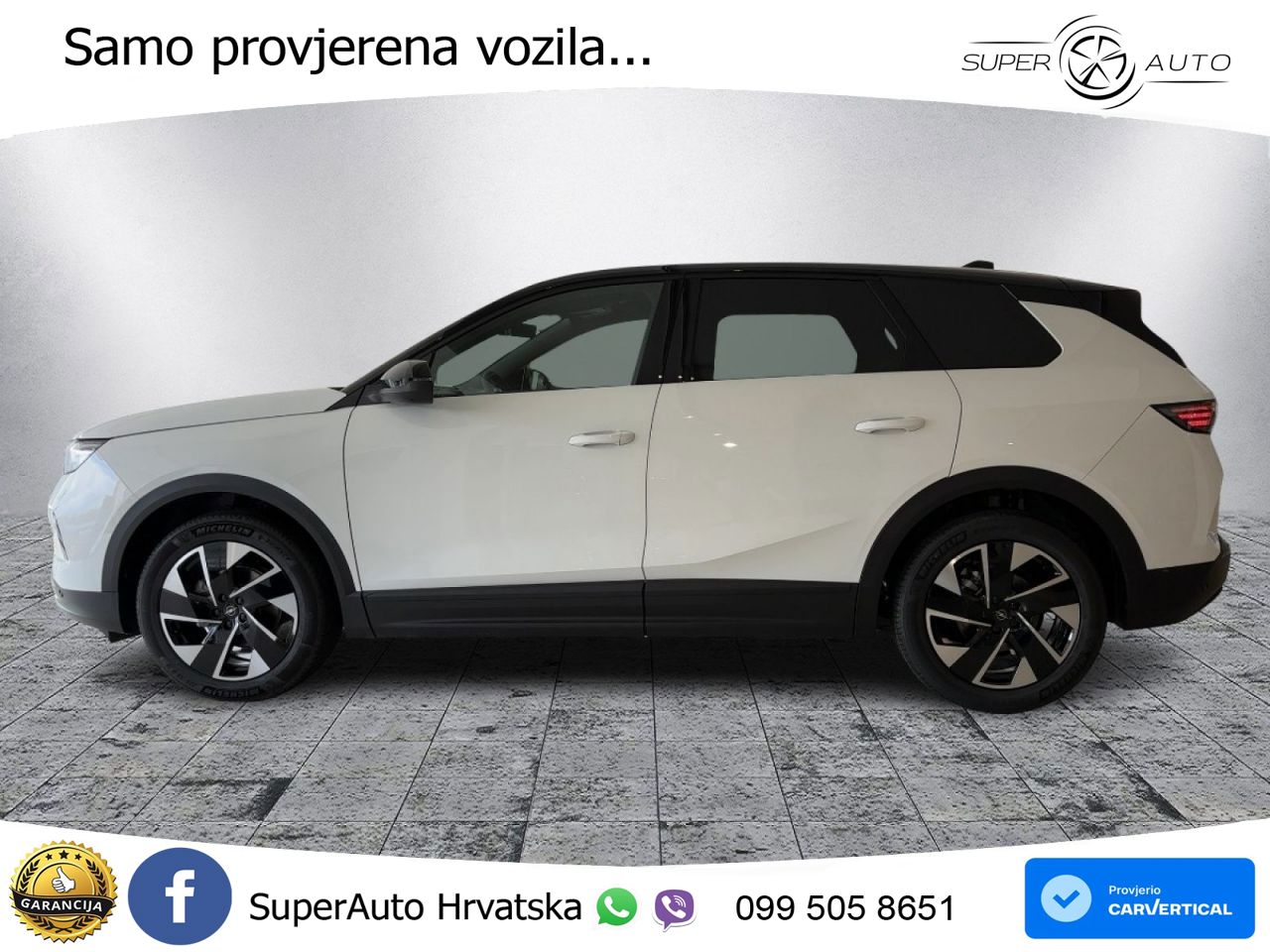 Opel Grandland 1.2 Turbo (145 KS) Hybrid eDCT GS LED+GR SJED+ACC