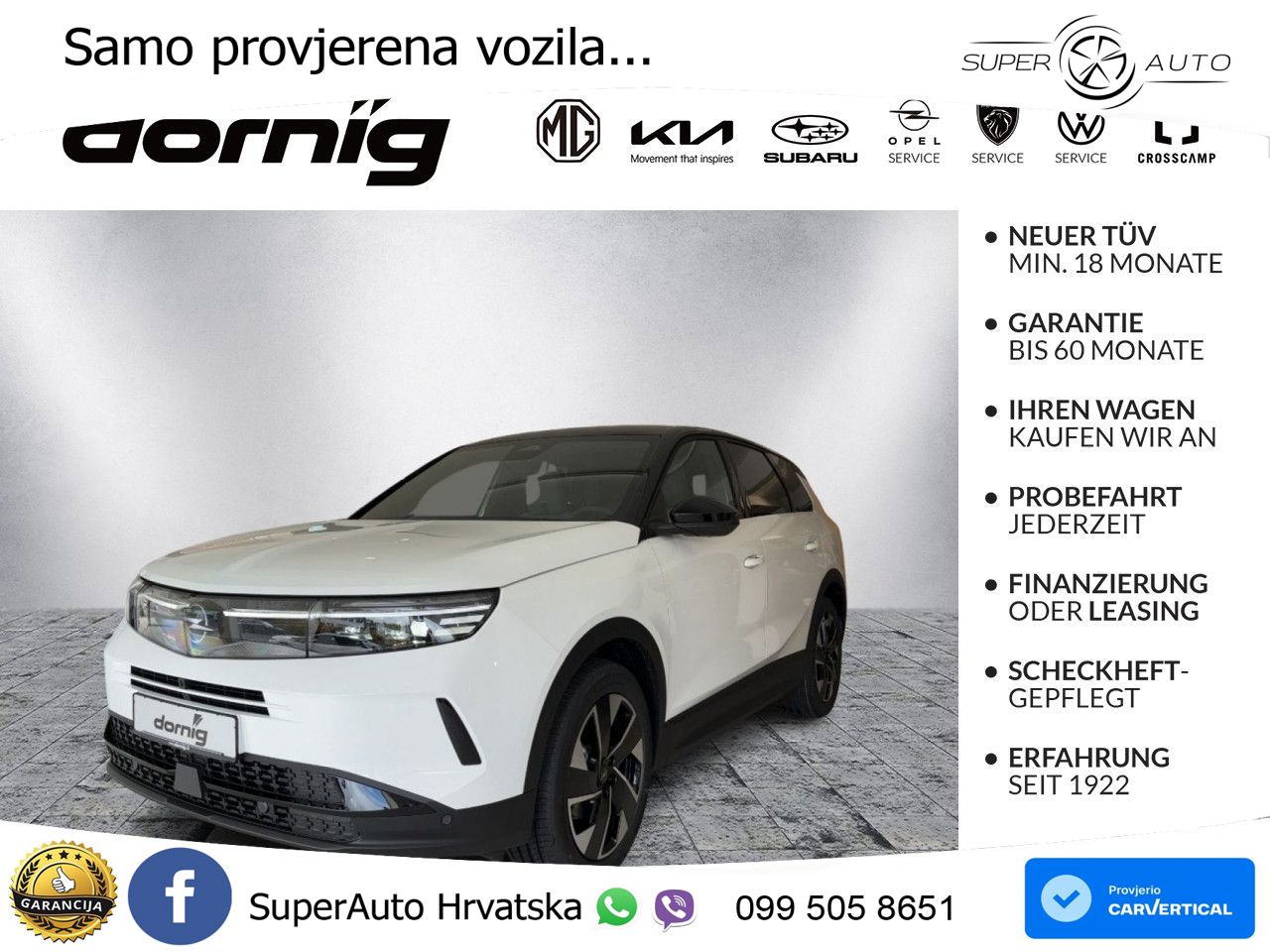 Opel Grandland 1.2 Turbo (145 KS) Hybrid eDCT GS LED+GR SJED+ACC